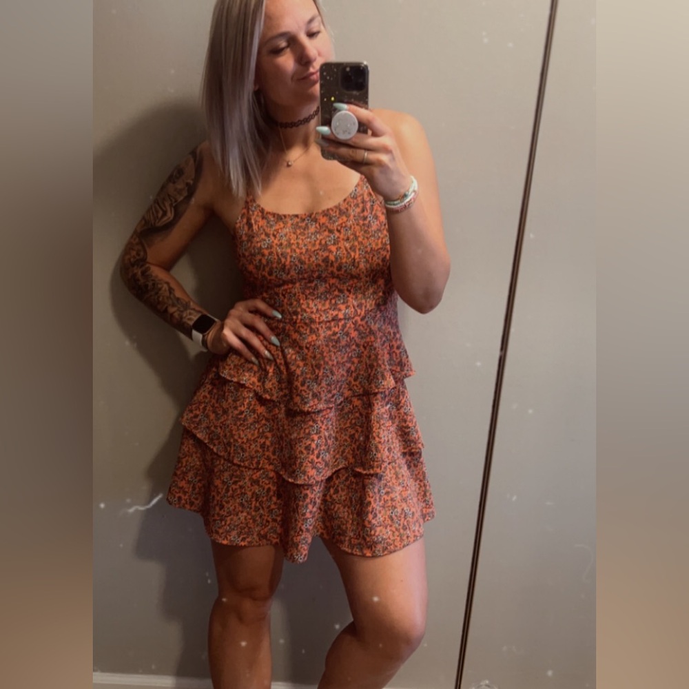Almost Famous Orange Sundress